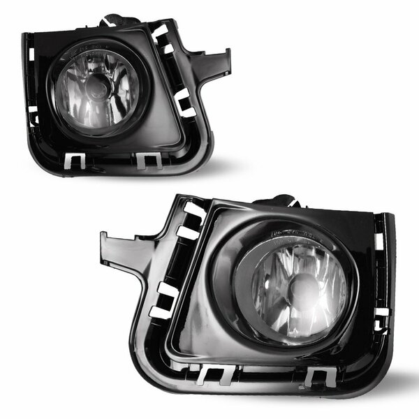 Winjet Fog Lights - Clear - Wiring Kit Included CFWJ-0386A-C